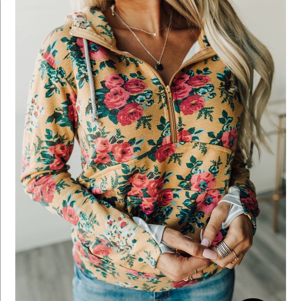 3X GUC Half Zip Bee’s Knees Hoodie